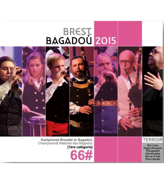 CD - DVD CHAMPIONNAT DES BAGADOÙ - BREST BAGADOÙ 2015