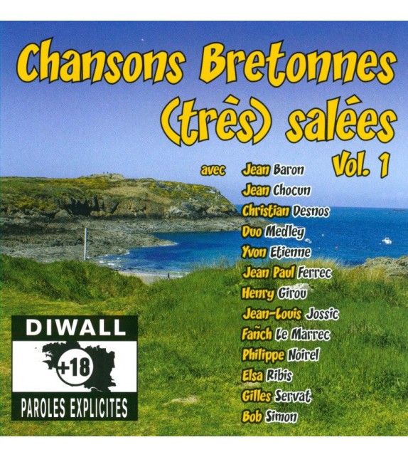 CD CHANSONS BRETONNES (TRÈS) SALÉES volume 1