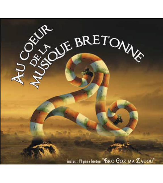 CD AU COEUR DE LA MUSIQUE BRETONNE - 2 cds