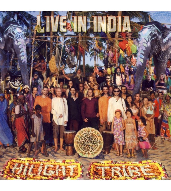 CD DVD HILIGHT TRIBE - LIVE IN INDIA