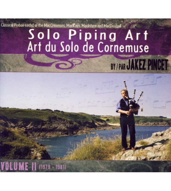 CD JAKEZ PINCET - SOLO PIPING ART - volume 2