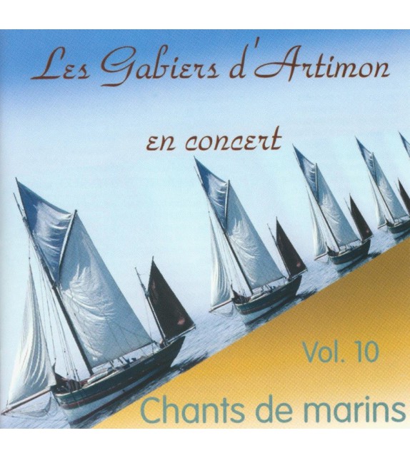 CD LES GABIERS D'ARTIMON - EN CONCERT (vol 10)