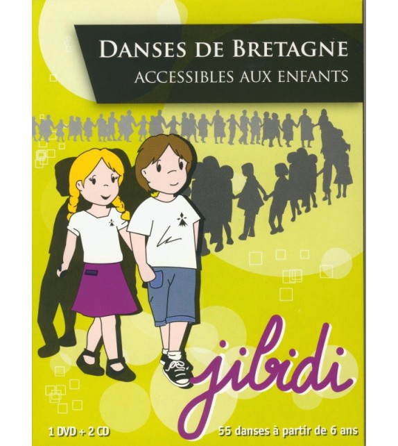 DVD JIBIDI - DANSES DE BRETAGNE ACCESSIBLE AUX ENFANTS