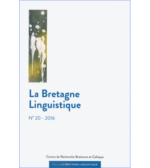 BRETAGNE LINGUISTIQUE - Volume 20