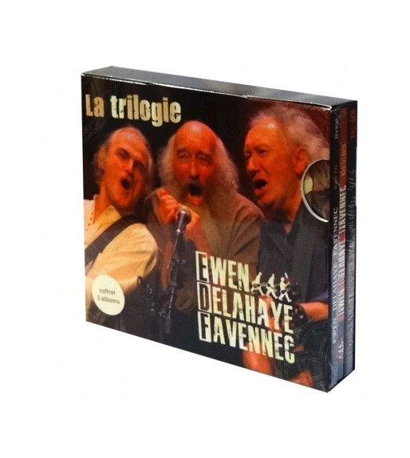CD COFFRET EWEN DELAHAYE FAVENNEC - La Trilogie