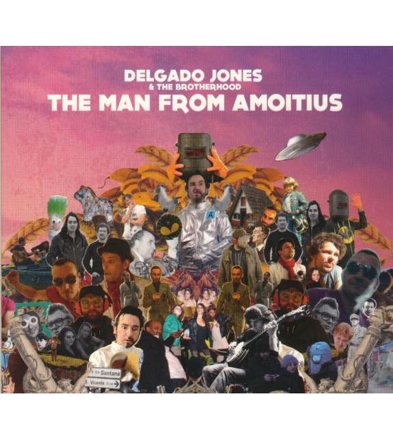 CD DELGADO JONES & THE BROTHERHOOD - The man from amoitius