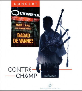 DVD BAGAD DE VANNES - A L'OLYMPIA - CONTRECHAMP