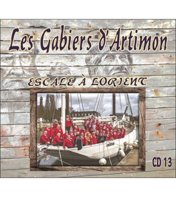 CD LES GABIERS D'ARTIMON - ESCALE A LORIENT - PARUTION JUIN 2017