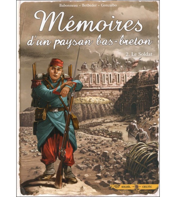 BD MÉMOIRES D'UN PAYSAN BAS-BRETON Tome 2 Le Soldat (BD)