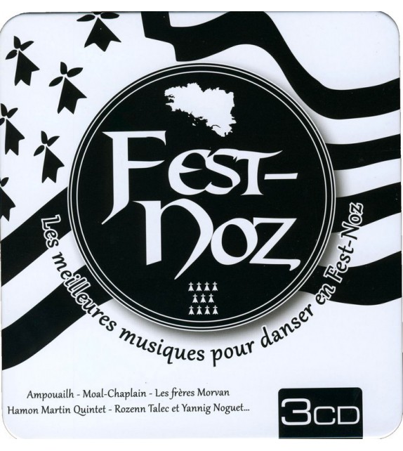 COFFRET CD, LES MEILLEURES MUSIQUES DE FEST-NOZ DE BRETAGNE