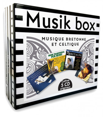 MUSIK BOX - Musique bretonne et celtique - Coffret 5 CD