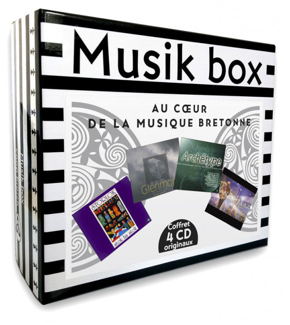 MUSIK BOX - Au Cœur de la Musique Bretonne - Coffret 4 CD