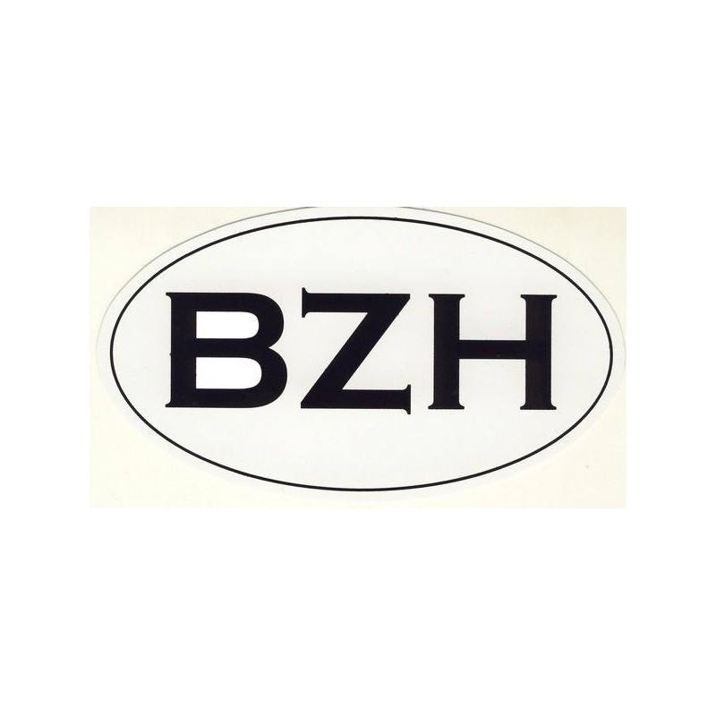 BZH Bretagne (15x10cm) - Sticker/autocollant