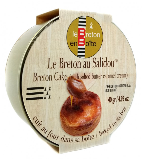 GÂTEAU BRETON EN BOÎTE AU SALIDOU (crème de caramel au beurre salé)