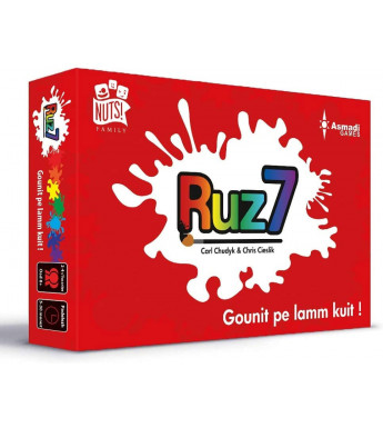JEU DE CARTES "RUZ 7" - en breton