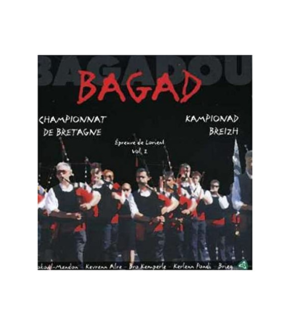CD CHAMPIONNAT DE BRETAGNE DES BAGADOU - VOL 2