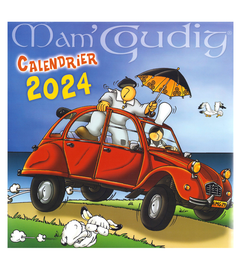 Calendrier 2024 - Légendes (illustrations de Brucero) - Calendrier